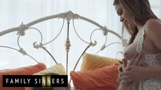FAMILY SINNERS – Helping His Hot Step-Cousin Practice Lap Dances Turns Into A Hardcore Fuck Session