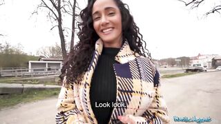 This big ass big tits Latina did not mind I had a camera! – Public Agent