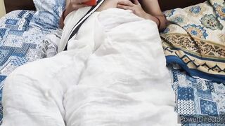 Husband caught sexy desi mallu wife in saree masturbating and giving her back shot